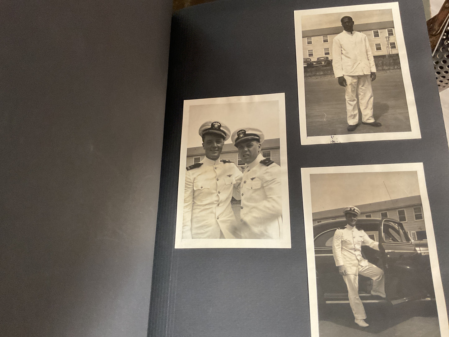 WWII Vintage US Naval Air Station Scrapbook