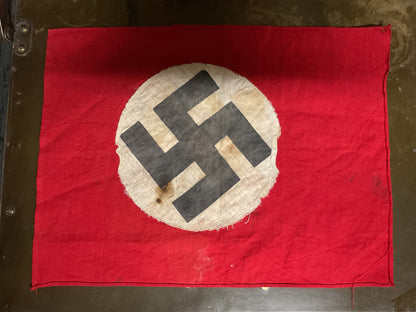WWII German 3rd Reich Rep Flag Panel