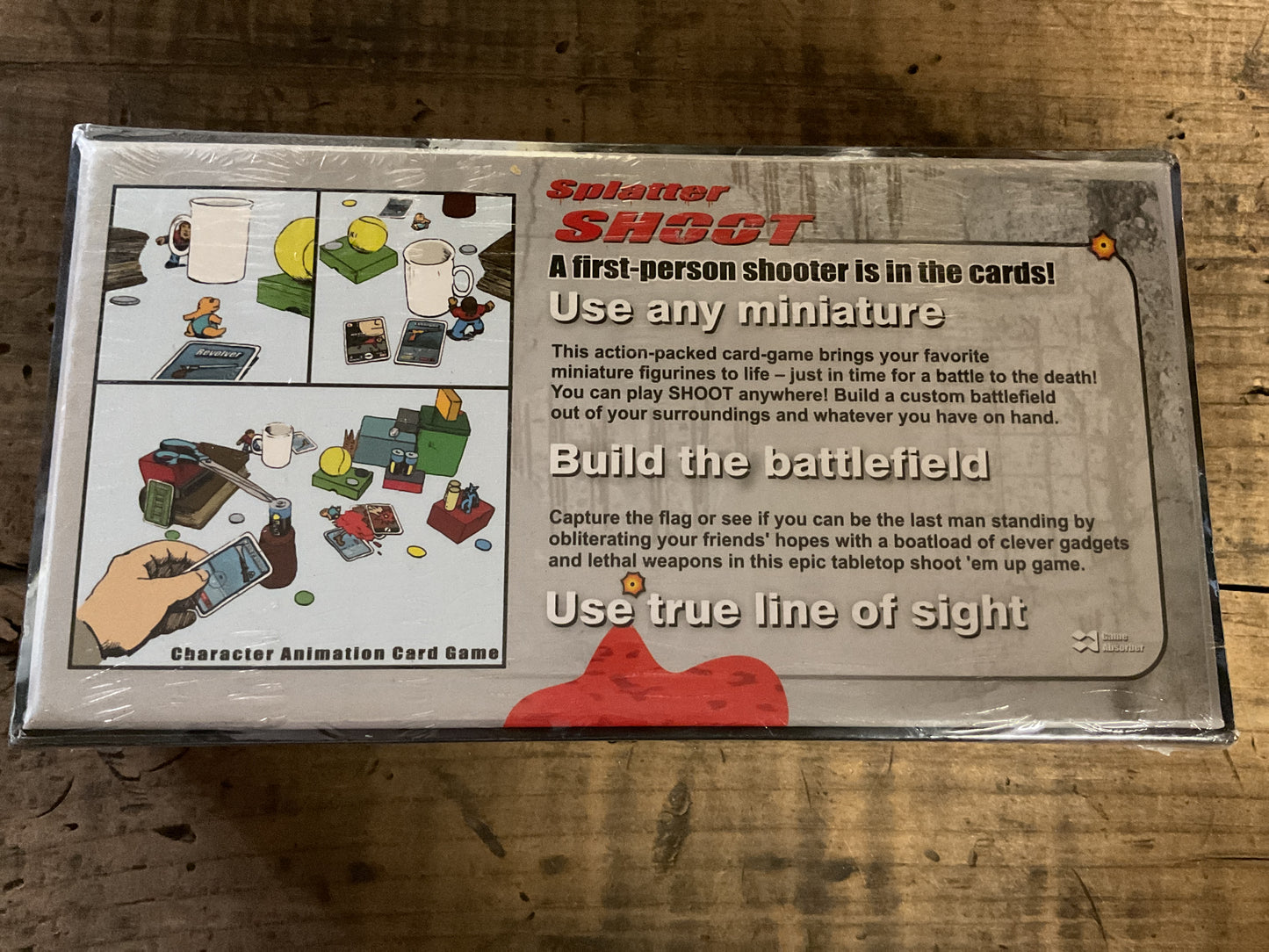 Splatter Shoot Card Game