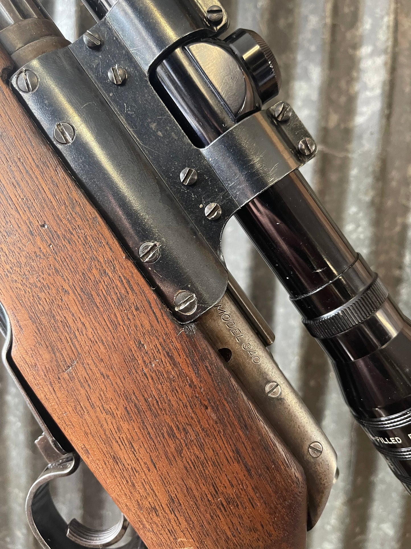 Savage Model 340D Bolt-Action Rifle – .30-30 Winchester – Weaver Scope – Vintage Deer Rifle