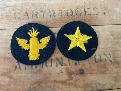 WWII German Kregsmarine Patches