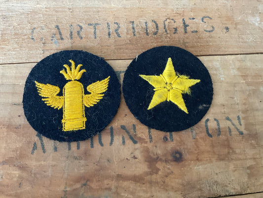 WWII German Kregsmarine Patches