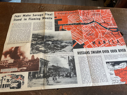 WWII News Map