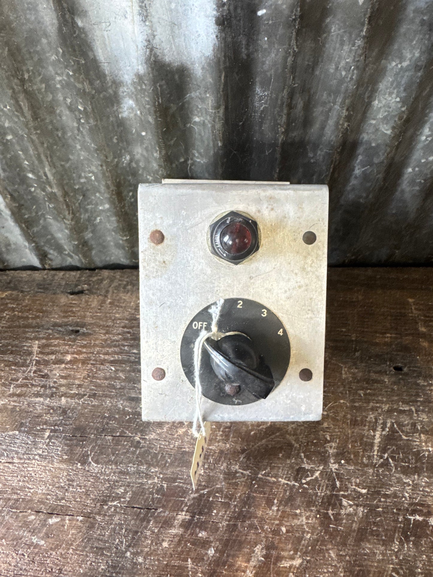 WWII U.S. Army Air Forces Type A-1 Chaff Dispenser Control Box