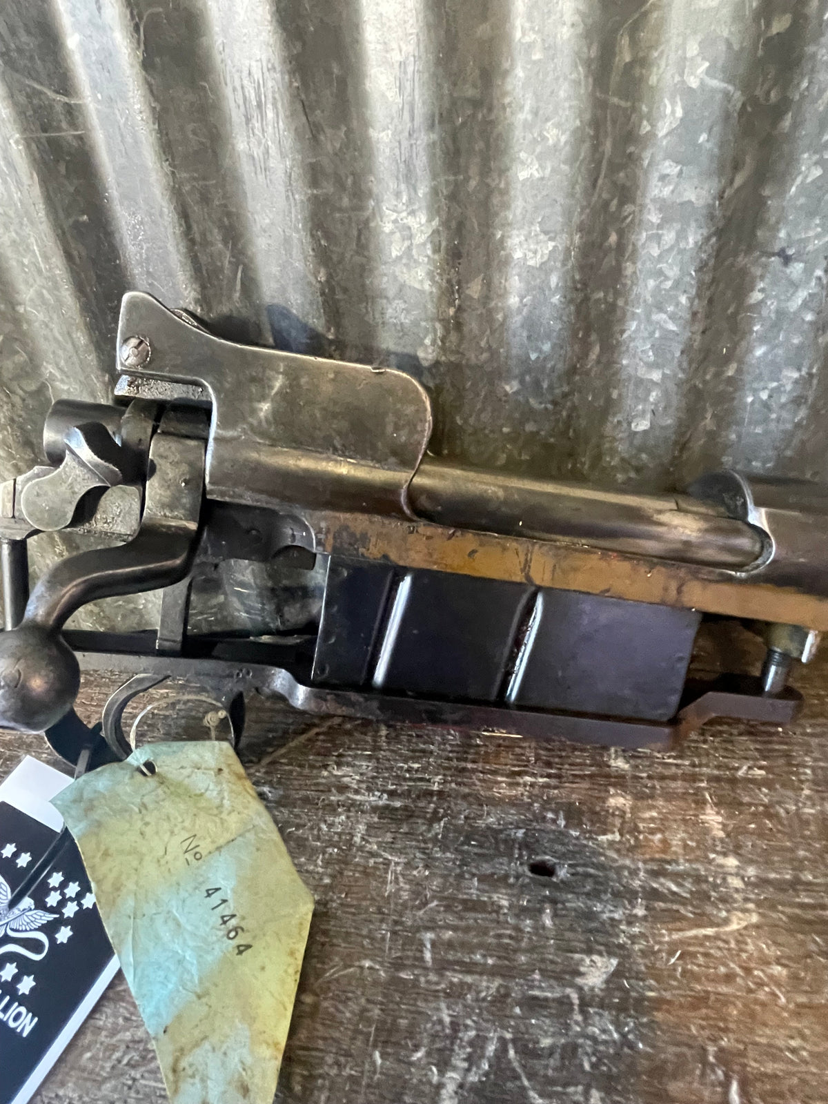 U.S. Model 1917 Enfield / P17 Complete Action – Eddystone ERA Marked – Bolt, Trigger, Magazine & Rear Sight Assembly