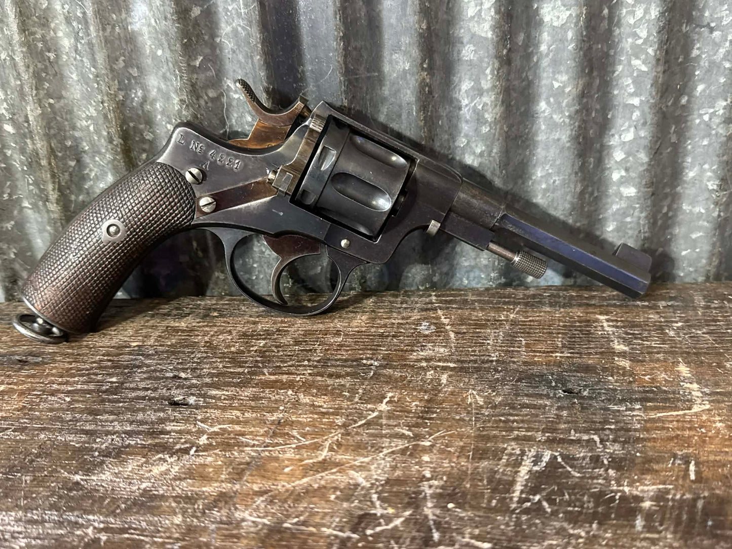 Husqvarna Model 1887 (m/1887) Swedish Nagant Officers Revolver