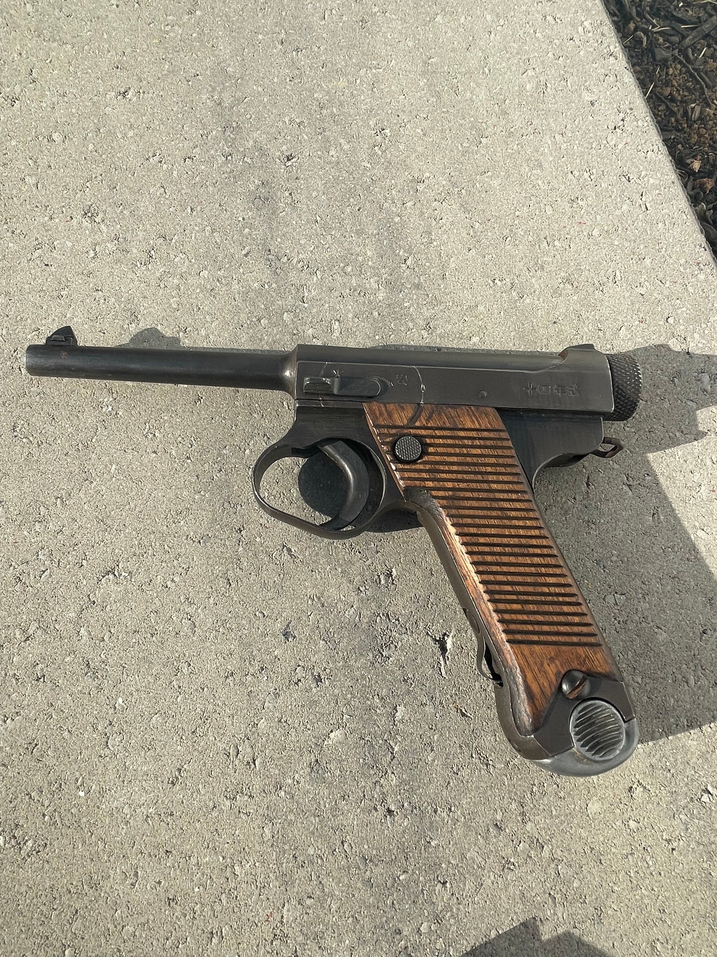 Japanese Type 14 Nambu Pistol – November 1944 Production – All Matching (Including Magazine)