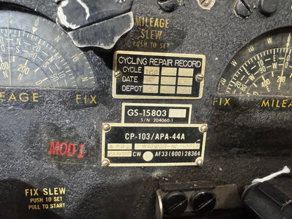 WWII / Early Cold War Aircraft Radar Range Computer