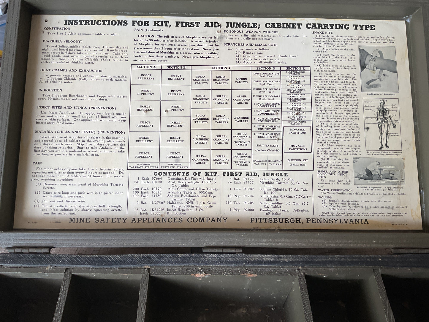 Jungle Box First Aid Kit