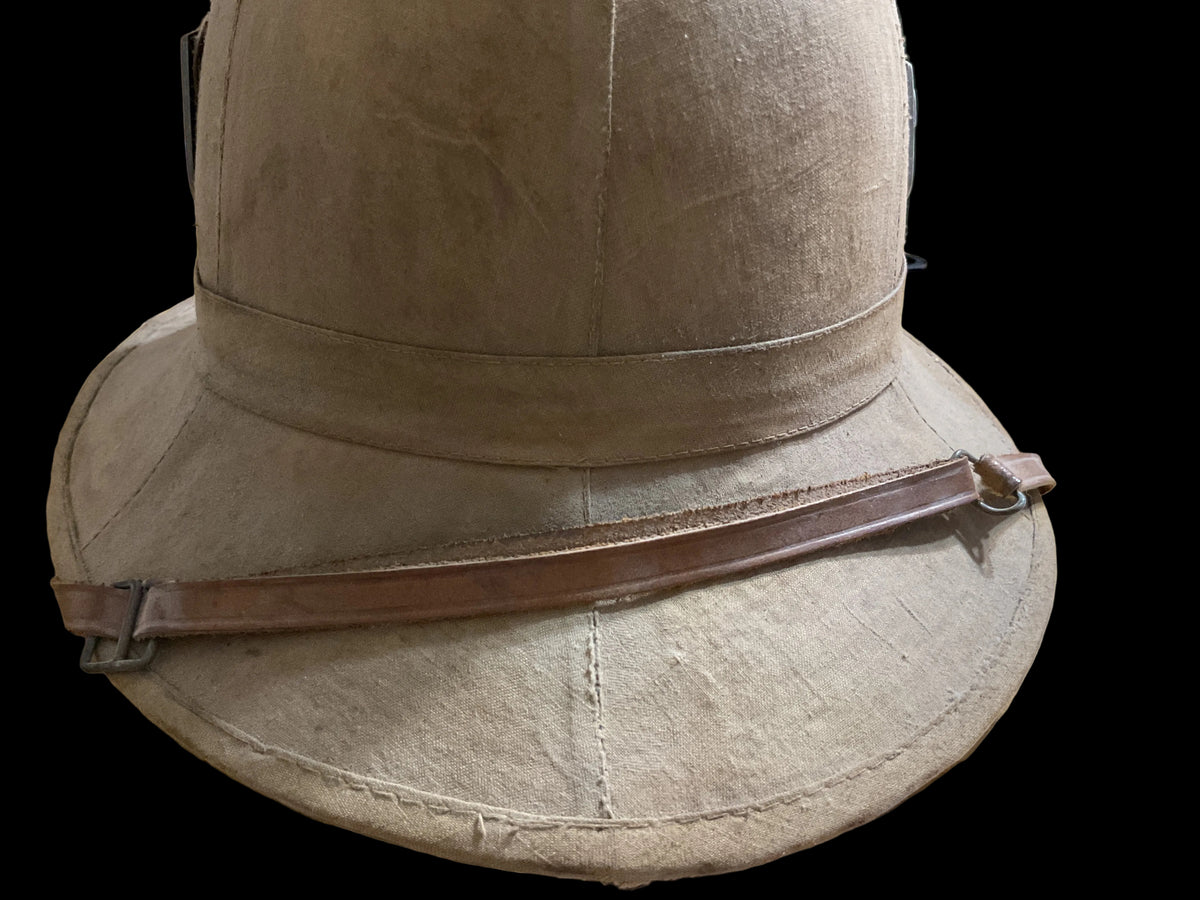 Reproduction WWII German Heer Tropical Pith Helmet-Afrika Korps Style-Tropenhelm-1944 Marked
