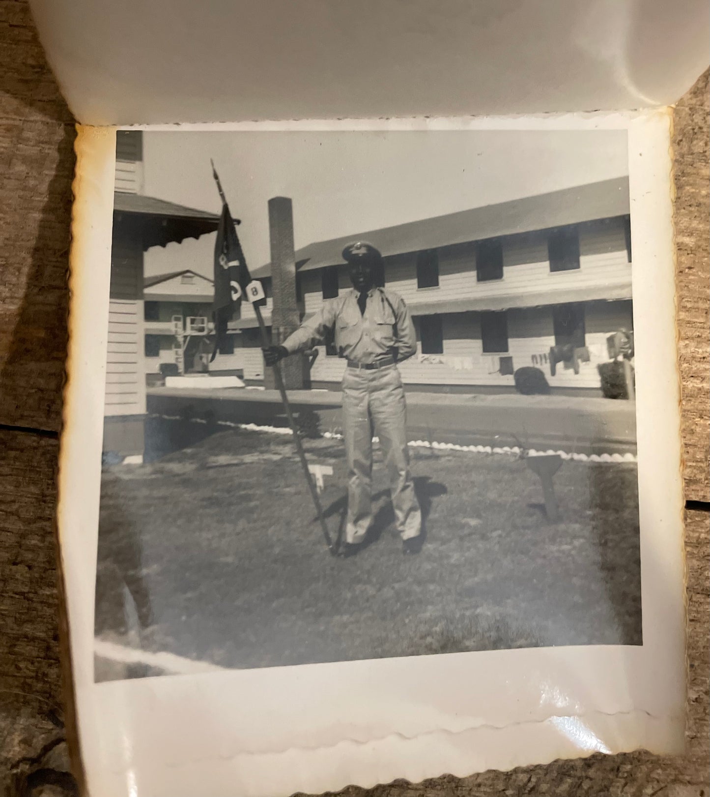 Vintage WWII African American Soilder photo lot