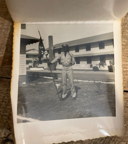 Vintage WWII African American Soilder photo lot