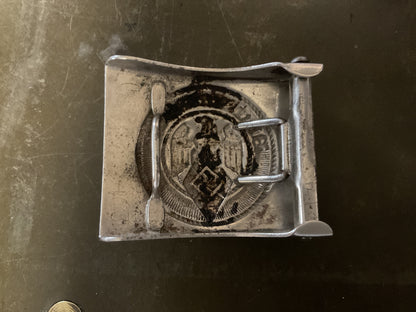 WWII German Hitler Youth Belt Buckle (HJ)-Reproduction  RZM Type