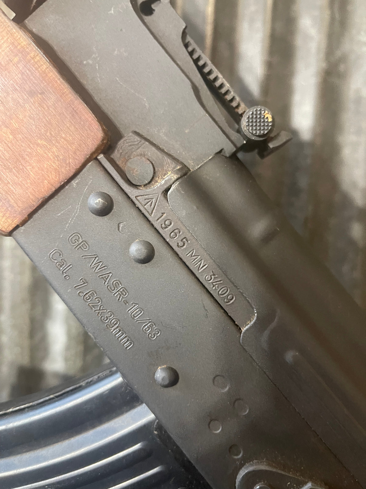 Romanian WASR-10/63 AK-47 7.62x39 – 1965 Trunnion – 30-Round Mag + 75-Round Drum