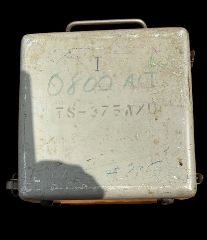 WWII U.S. Military TS-375A/U Vacuum Tube Voltmeter Set – Complete w/ Case & Probes