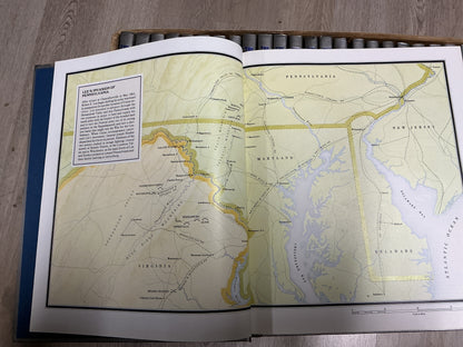 Time-Life Books-“The Civil War” Complete 28 Volume Hardcover Set w/ Master Index-Excellent Condition