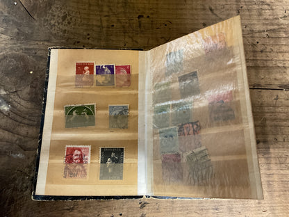 Vintage WWII-Era International Stamp Album