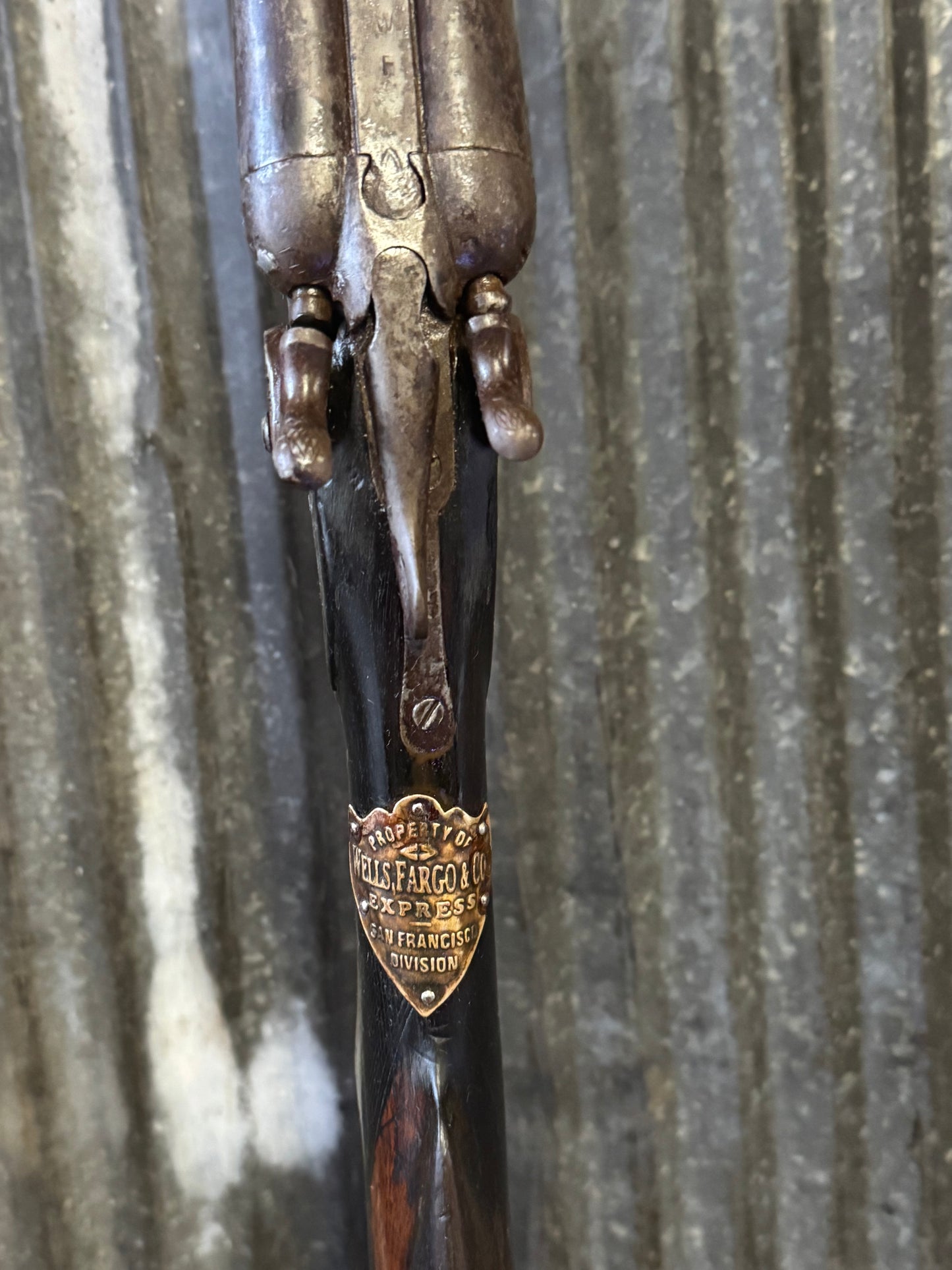 Wells Fargo & Co. Express Double-Barrel ShotgunLate 19th Century (c. 1870s–1890s) with possible documented connection.