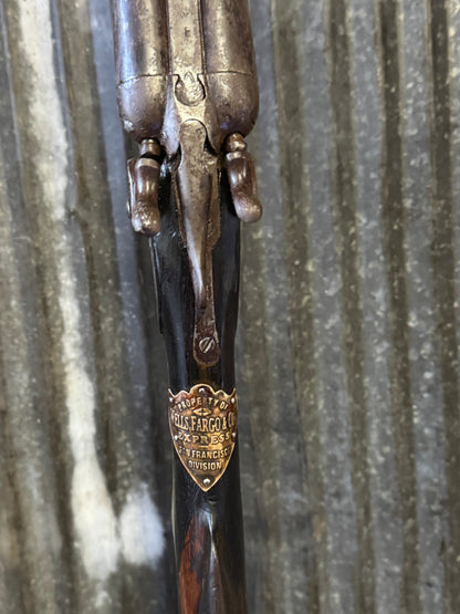 Wells Fargo & Co. Express Double-Barrel ShotgunLate 19th Century (c. 1870s–1890s) with possible documented connection.