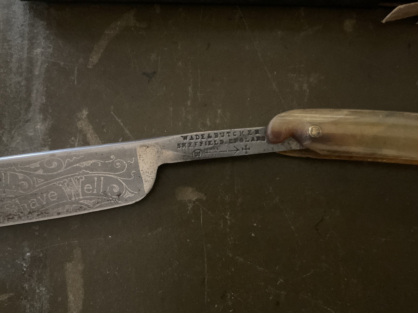 Antique Wade & Butcher Straight Razor