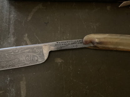Antique Wade & Butcher Straight Razor