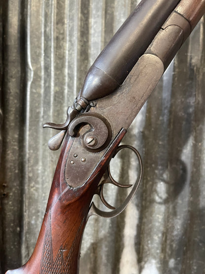 American Gun Company Side-by-Side 12 Gauge Hammer Shotgun