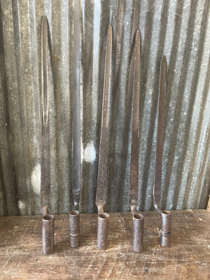 Civil War Era Bayonet Lot – 5 Mixed Socket Bayonets