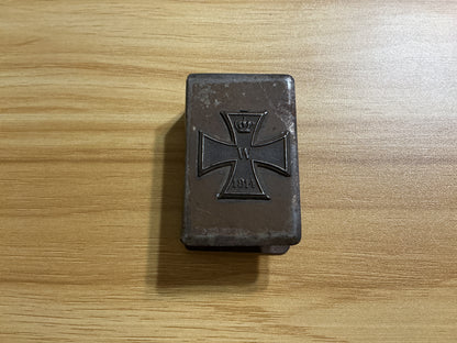 Imperial German Iron Cross 1914 Match Safe/Matchbox Holder