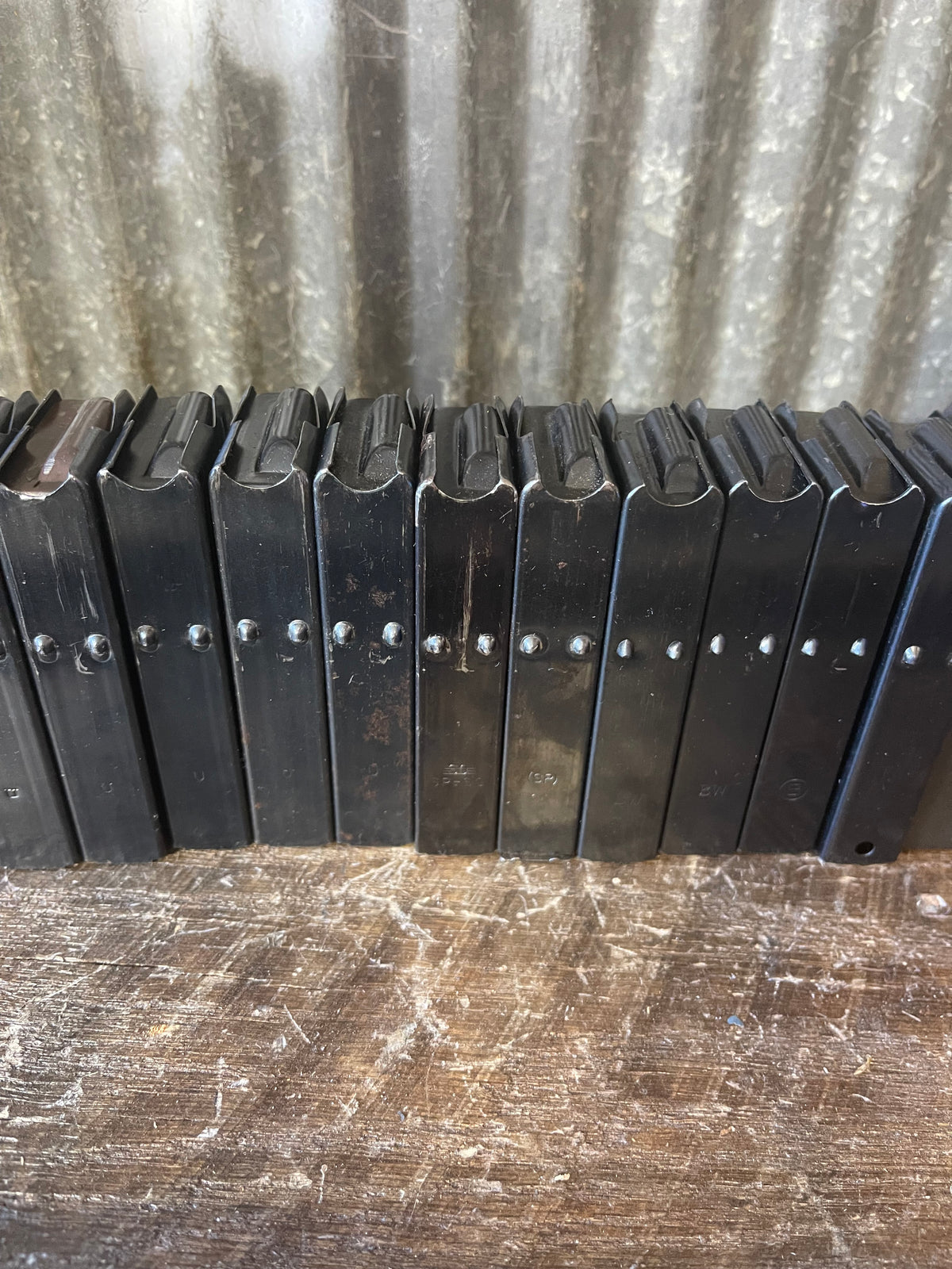 Original USGI M1 Carbine 15-Round Magazine – WWII / Korean War Era – Maker Marked – Various Manufacturers