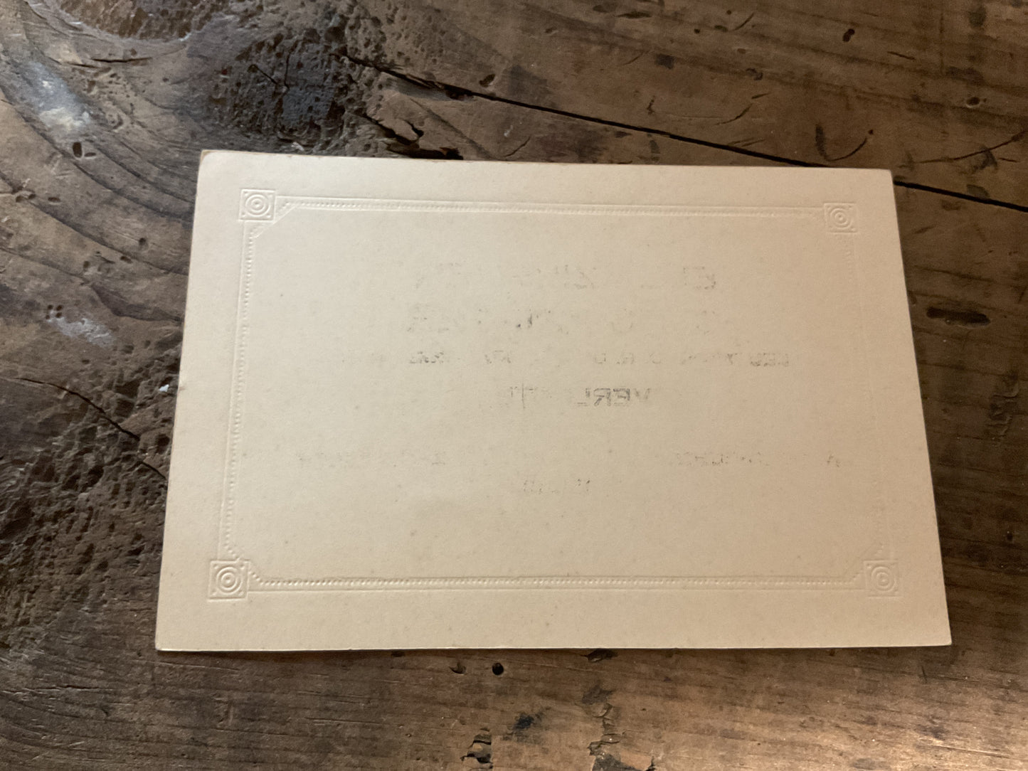Imperial German WWI Engagement Announcement-June 1918