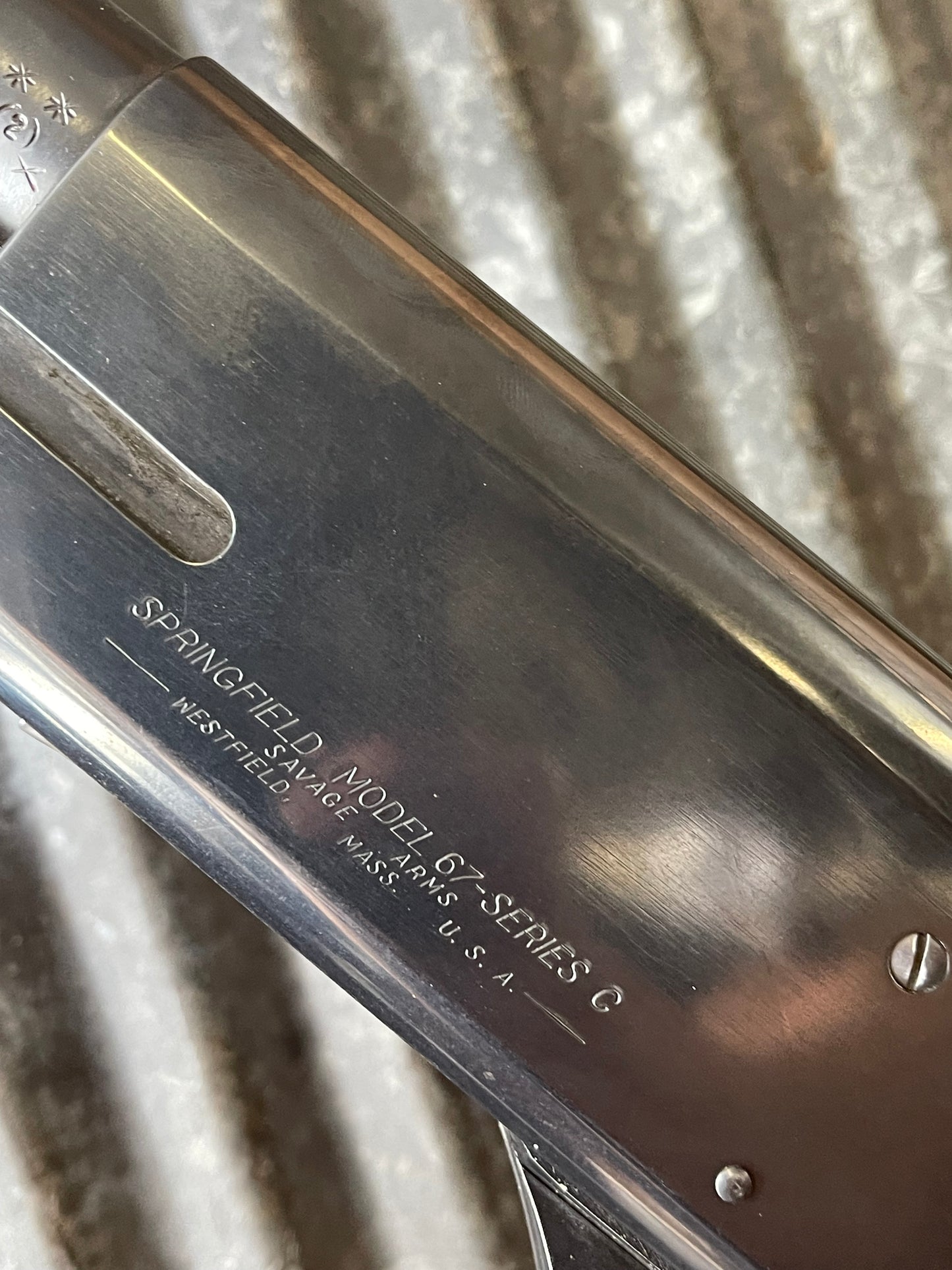 Springfield Model 67C Pump Shotgun – 12 Gauge – 3” Chamber – Savage / Stevens Manufacture
