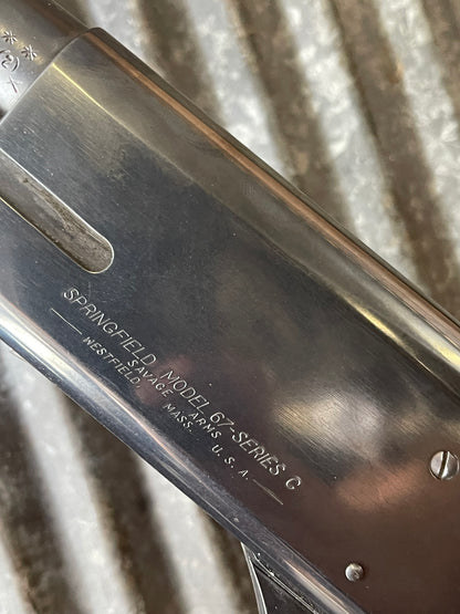 Springfield Model 67C Pump Shotgun – 12 Gauge – 3” Chamber – Savage / Stevens Manufacture