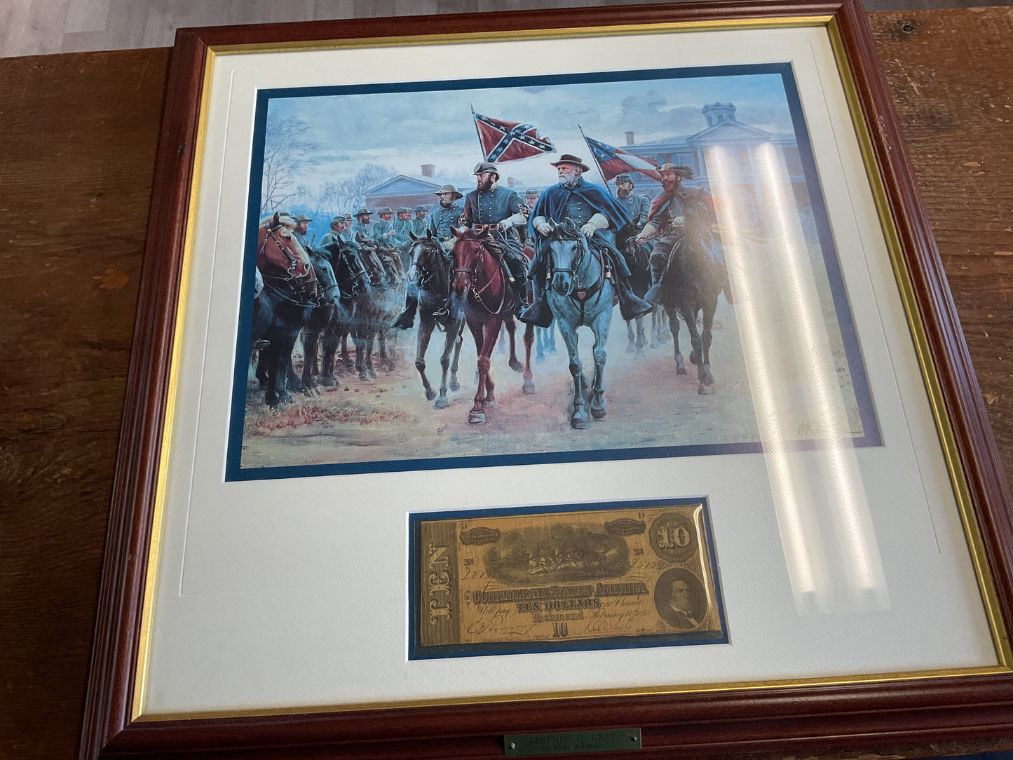 Civil War Photo “Legends in Gray” by Mort Kunstler