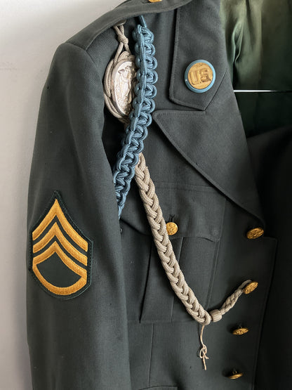 Korean War Era U.S. Army Infantry School Dress Green Uniform Set – Staff Sergeant