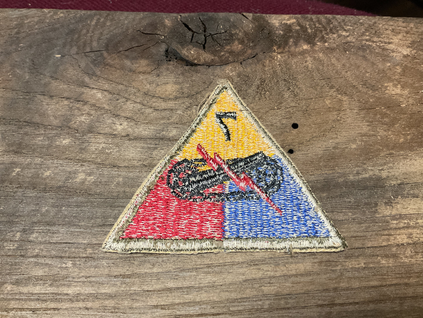 7th Armored Division Patch