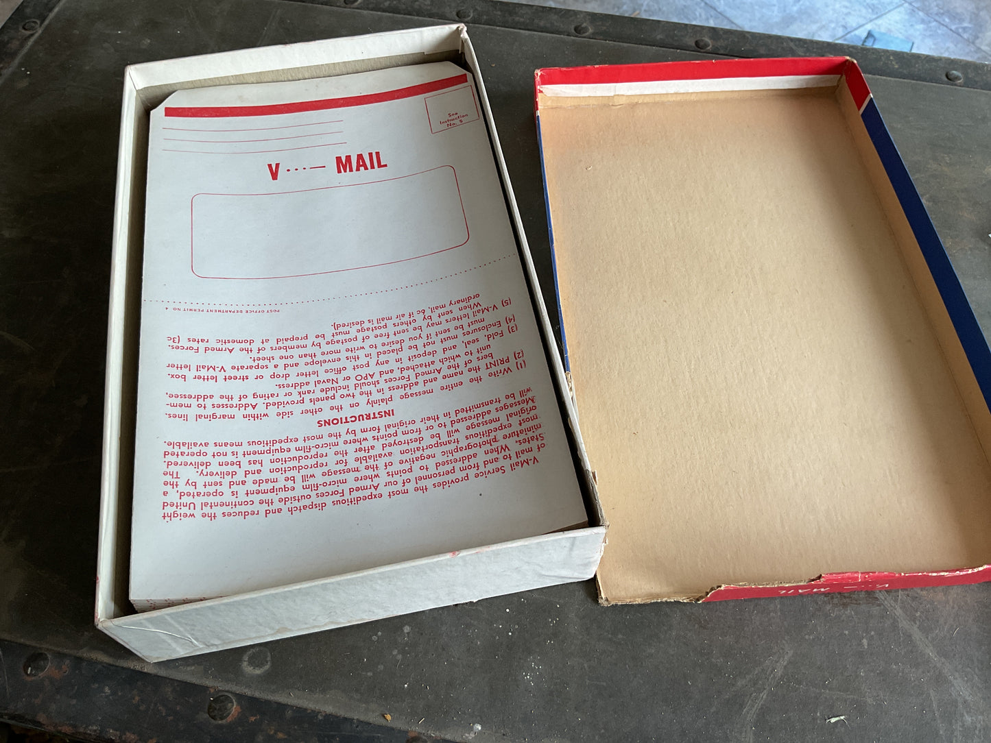 WWII V-Mail Letter Envelope