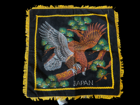 WWII Souvenir Pillow Cover