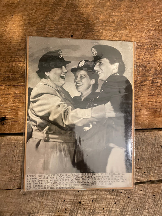 WWII Original Associated Press Photo 8x11
