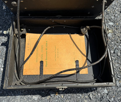 WWII-era U.S. Army Signal Corps Signal Generator BC-1236-A