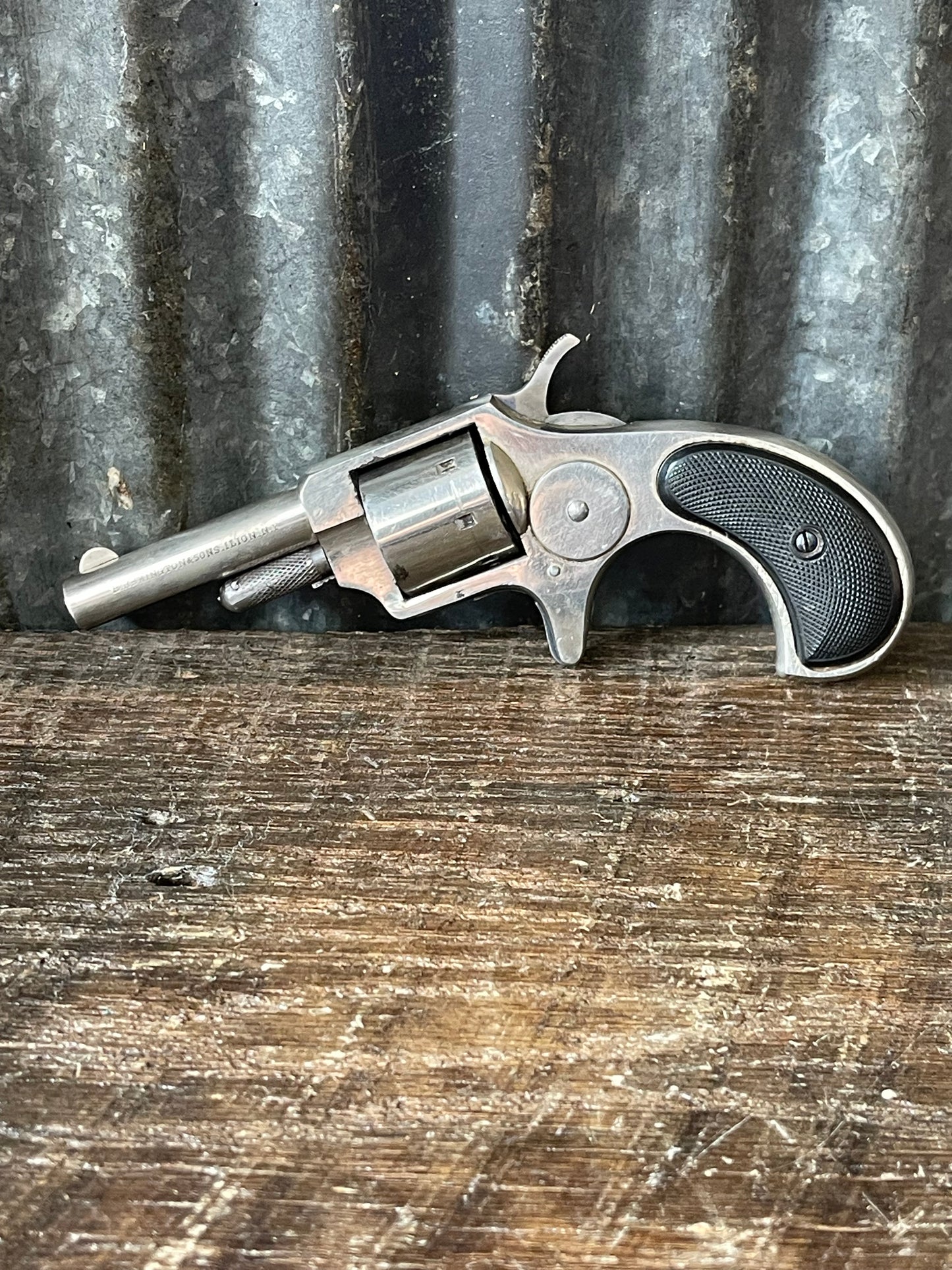 E. Remington & Sons Iroquois Revolver – .22 Short – 7 Shot – Antique Pocket Revolver