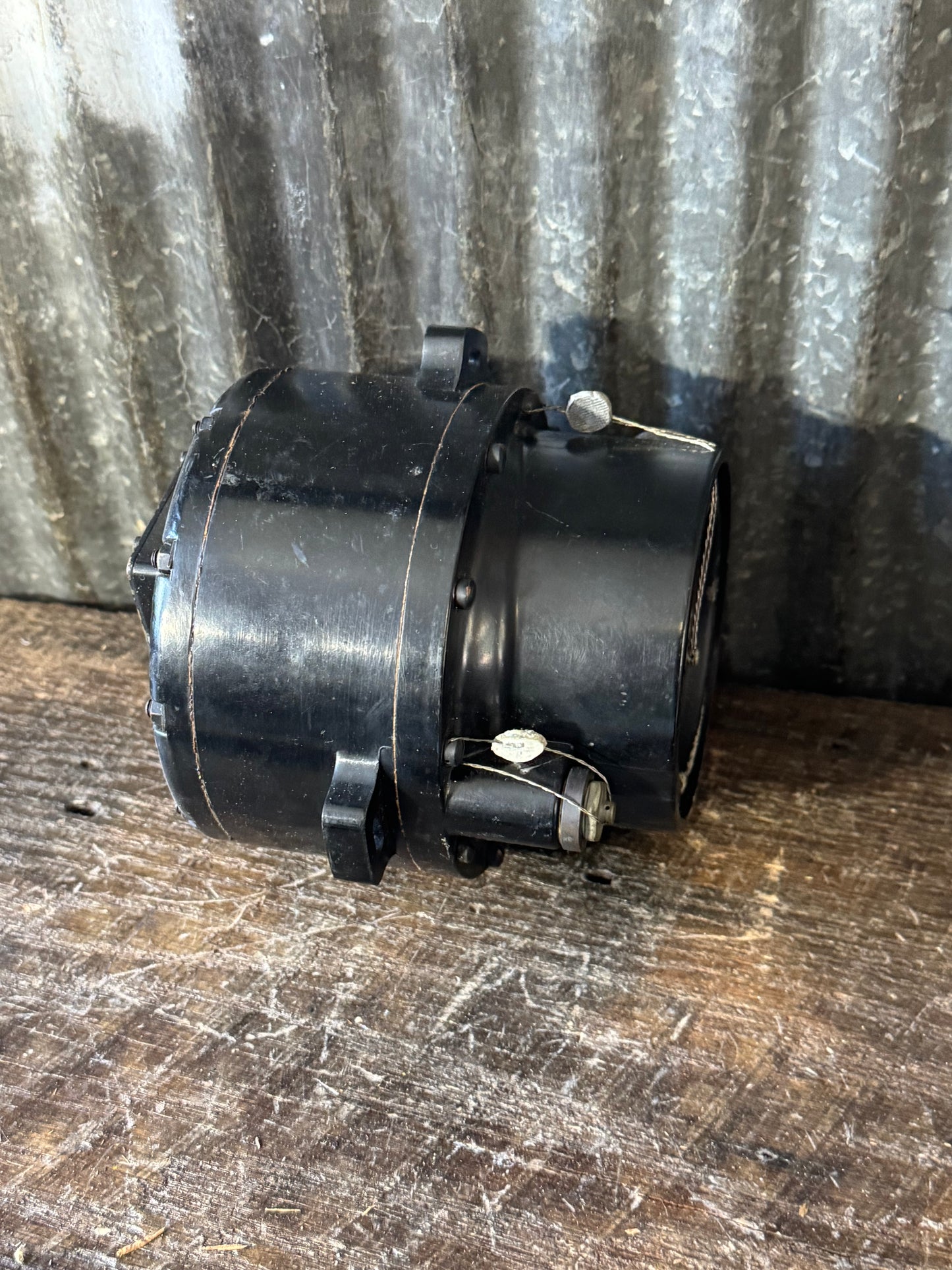 WWII Pioneer Instrument Transmitter Magnesyn Remote Indicating Compass 400Hz Aircraft Compass Unit