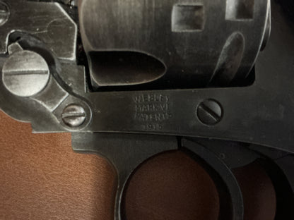 Webley Mark VI CO2 Airsoft Revolver, BB’s, CO2 Cartridges Package