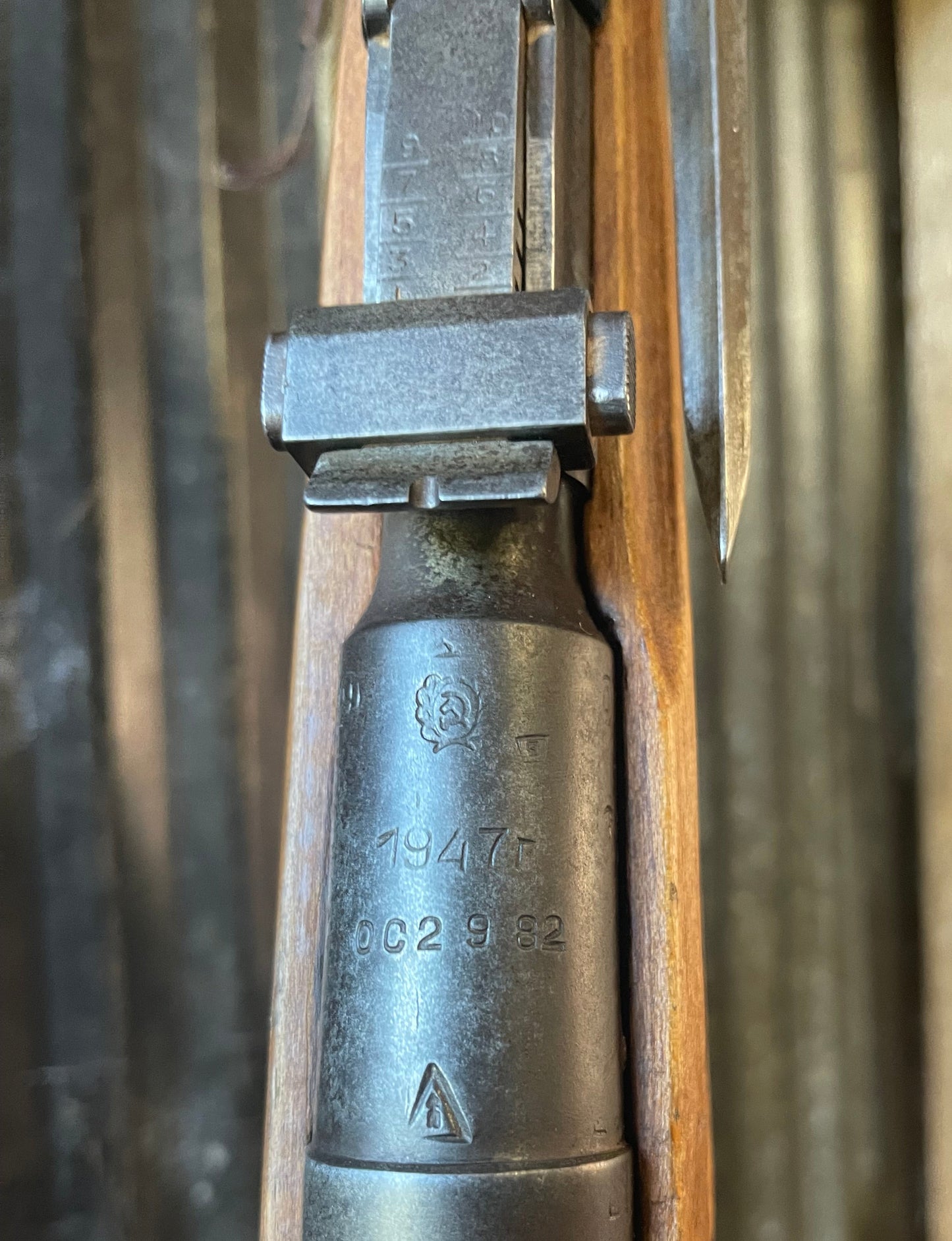 1947 Izhevsk Mosin-Nagant M44 Carbine – 7.62x54R – Folding Bayonet – Sling