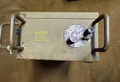 Original WWII-era U.S. Navy TS-128/UP test set