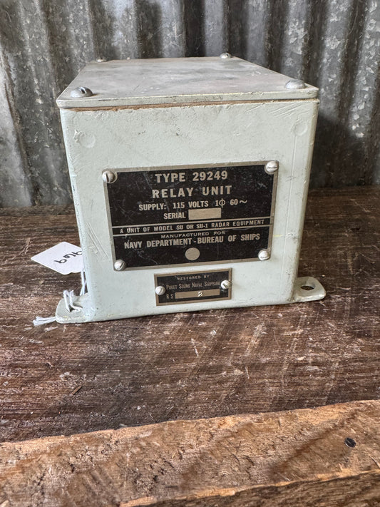 Type 29249 Relay Unit for SU / SU-1 Navy Radar Equipment
