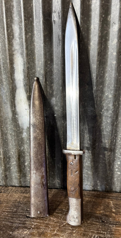 Unmarked k98 bayonet WWII