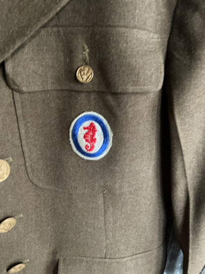 WWII 1942 US Army Amphibious Engineer SNCO Coat