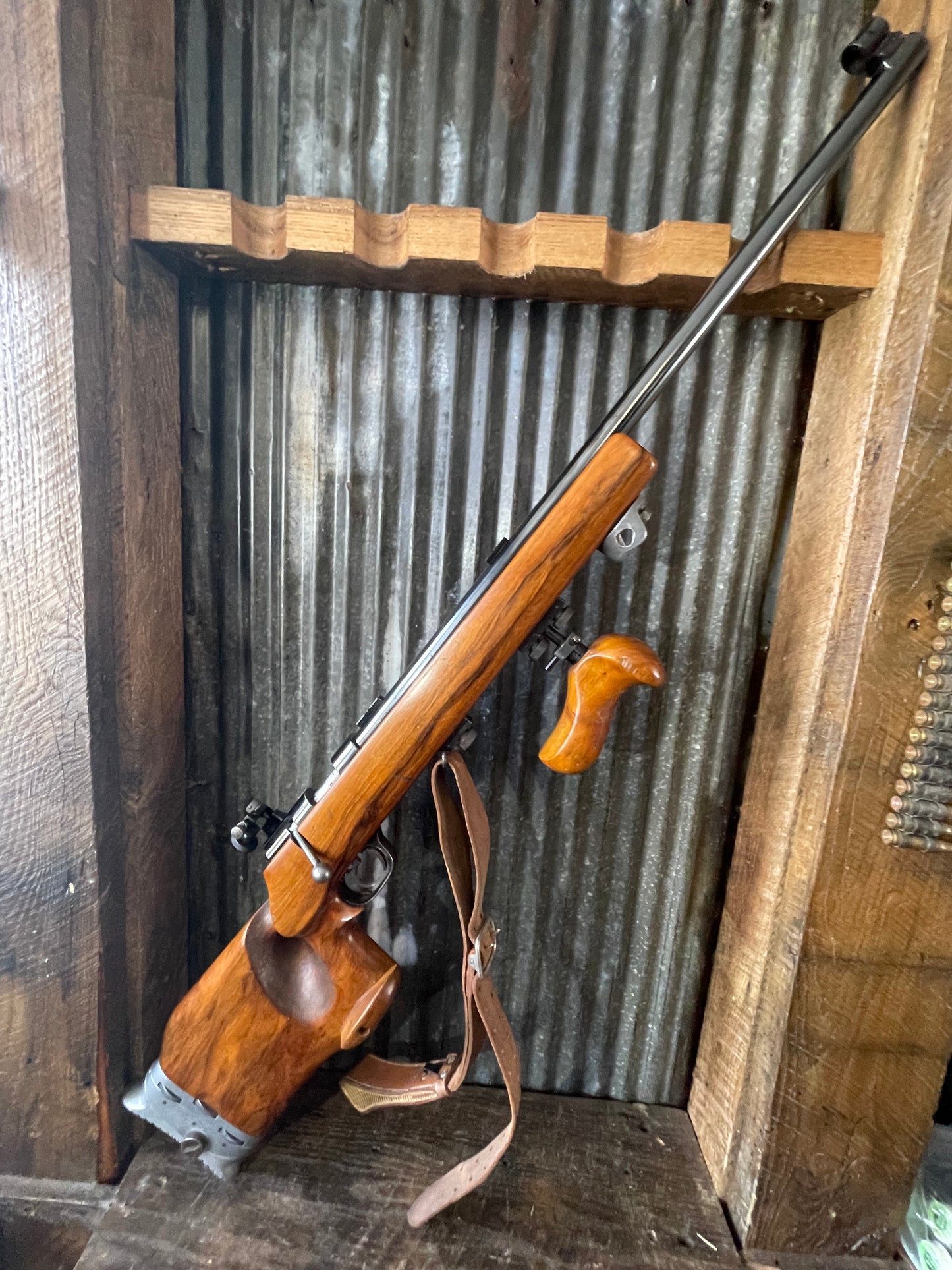 Schultz & Larsen Model 61 Target Rifle – .22 LR – Otterup, Denmark – Full Competition Setup