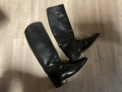 British Military Parade/Ceremonial Leather Boots-Size 10-Made In England