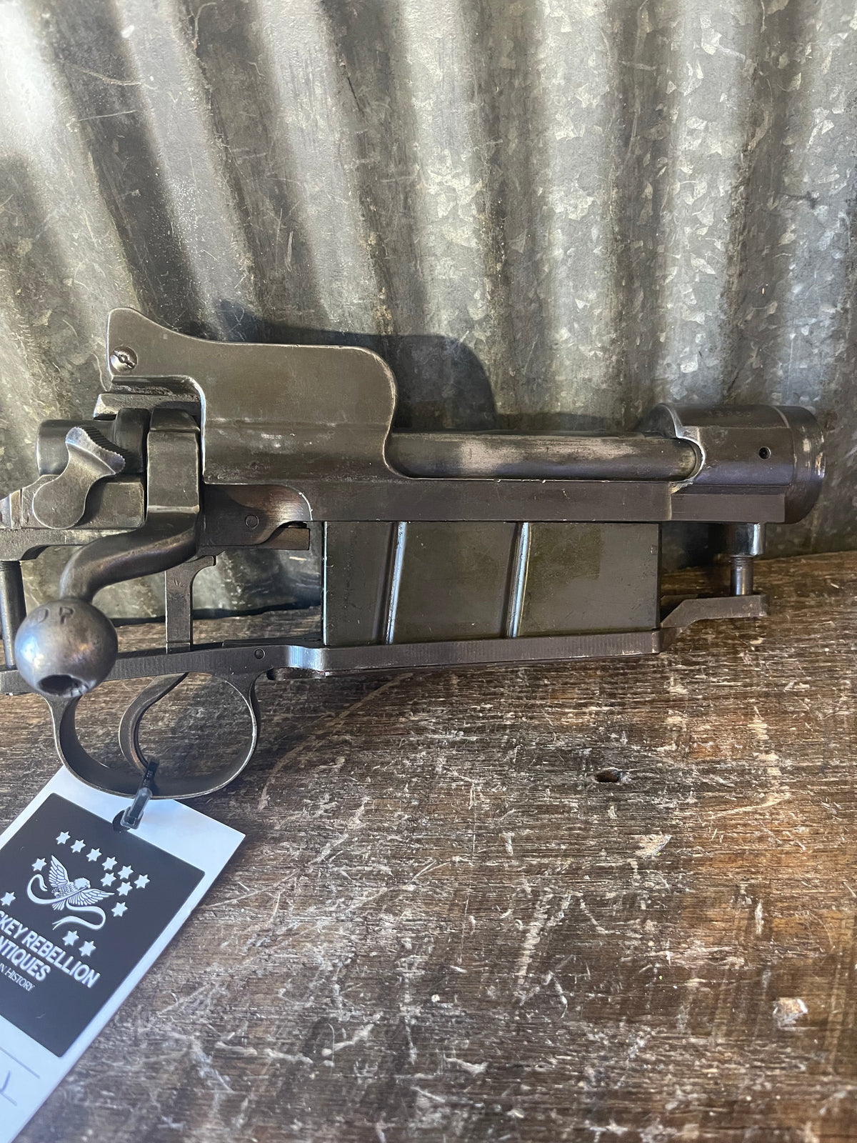 U.S. Model 1917 / P17 Enfield Complete Bolt Action – Receiver, Bolt, Trigger & Magazine Assembly – Good Functional Condition
